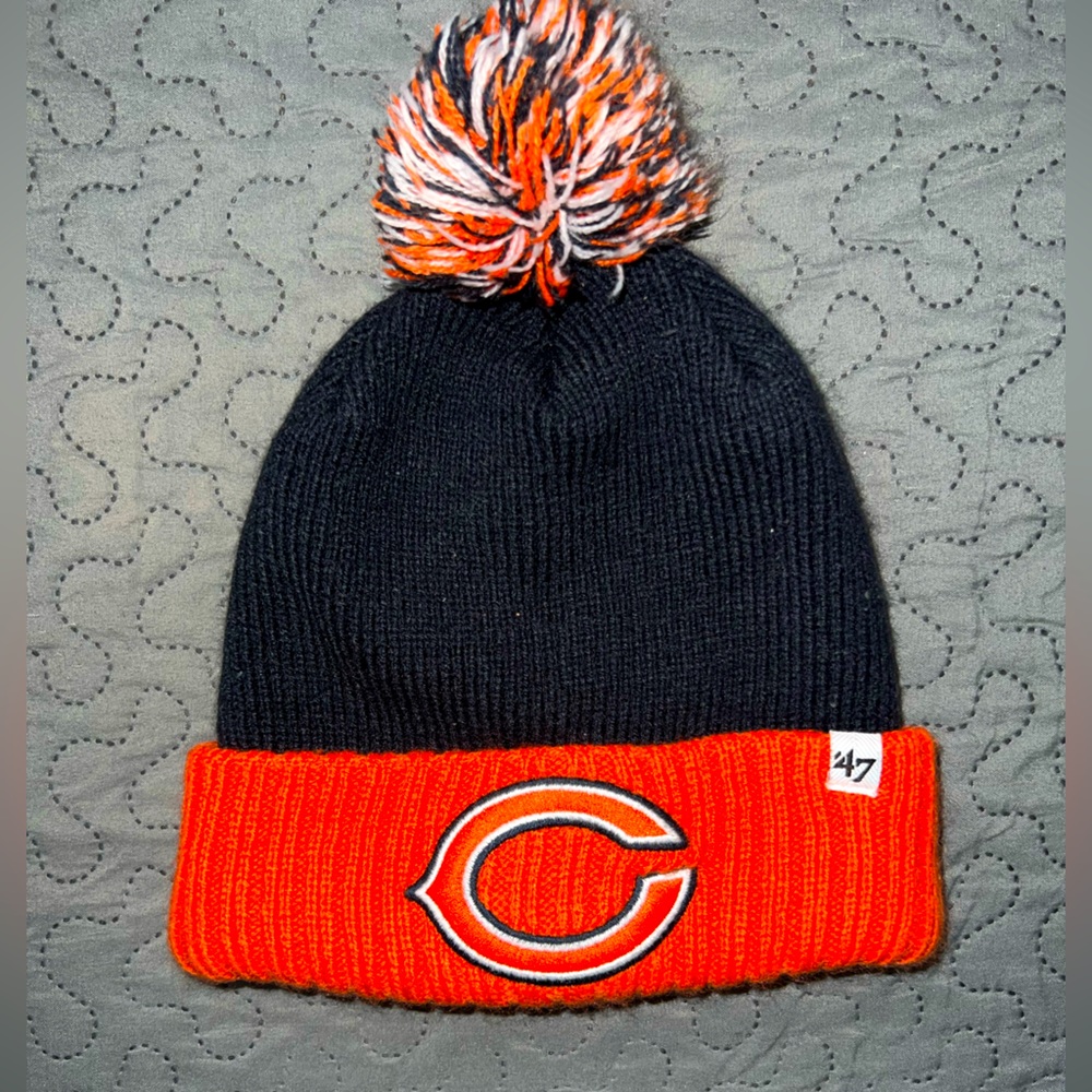 Chicago bears beanie for baby